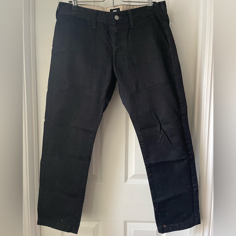 Black Edwin Chinos